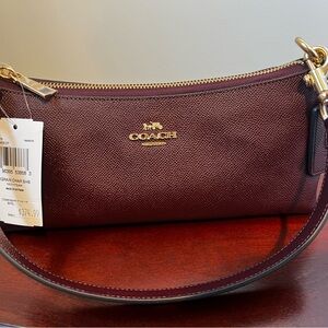 Coach Charlotte Bag Merlot